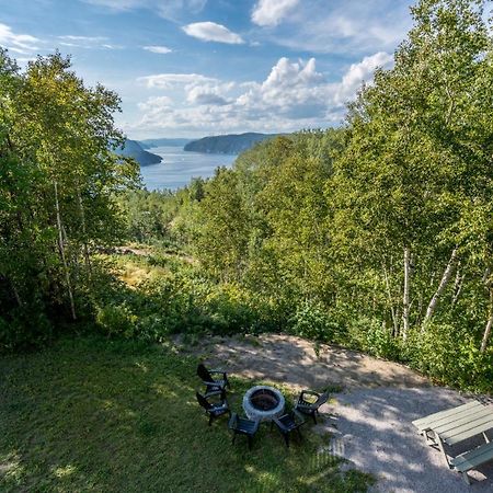 Montfjord - Chalets, Spa Et Vue - Chantafjord #2 Sacre-Coeur エクステリア 写真