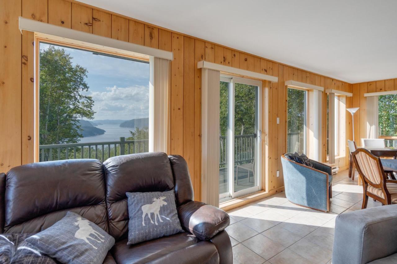 Montfjord - Chalets, Spa Et Vue - Chantafjord #2 Sacre-Coeur エクステリア 写真